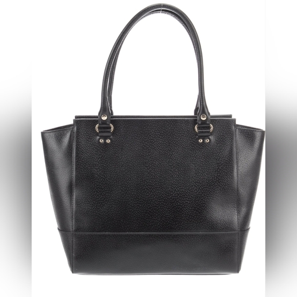 Kate Spade Black Pebbled Tote - Picture 2 of 4